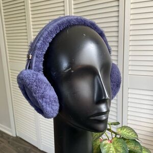 Y2K Ugg Headphone Ear Muffs Navy Blue